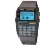 Casio 300 Telememo Black Resin Watch