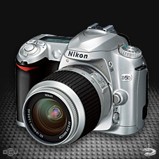 Nikon D50 with 18-70mm